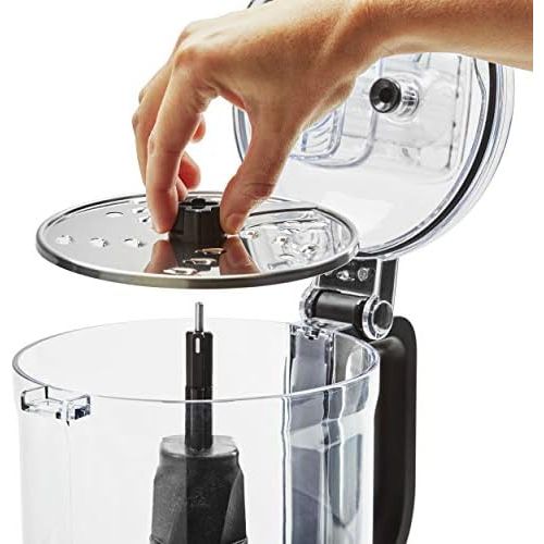 키친에이드 키친에이드KitchenAid KFP0718CU 7-Cup Food Processor Chop, Puree, Shred and Slice - Contour Silver