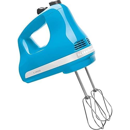 키친에이드 KitchenAid Ultra Power 5-Speed Hand Mixer (Crystal Blue (blue))