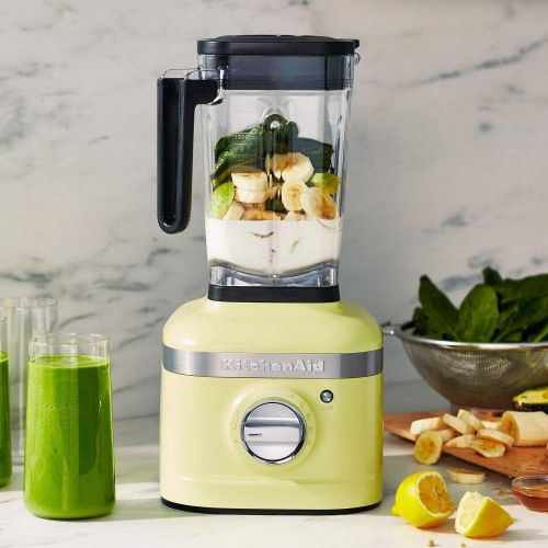 키친에이드 KitchenAid KSB4027KG K400 Variable Speed Blender in Kyoto Glow (bright yellow green hue)