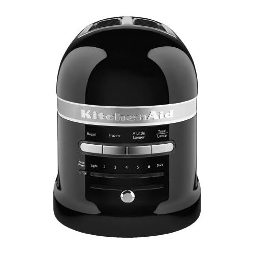 키친에이드 KitchenAid KMT2203OB Pro Line Series 2-Slice Automatic Toaster, Onyx Black