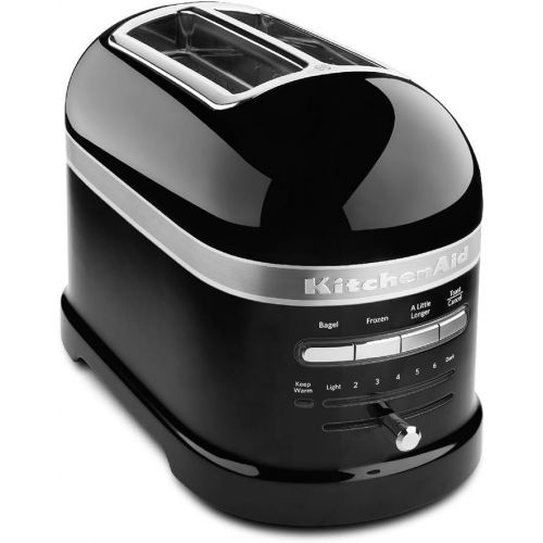 키친에이드 KitchenAid KMT2203OB Pro Line Series 2-Slice Automatic Toaster, Onyx Black