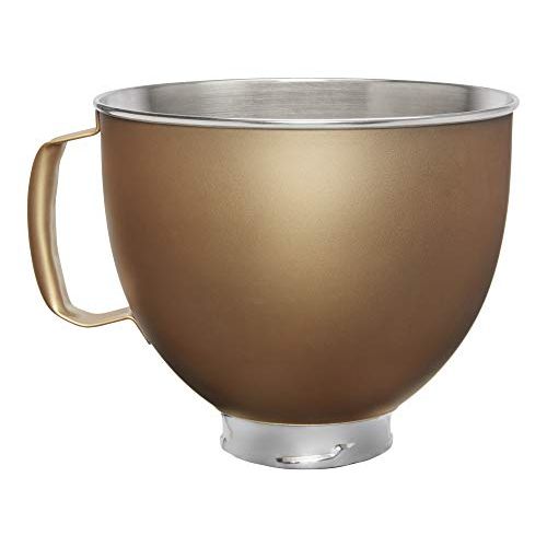 키친에이드 KitchenAid KSM5SSBVG Custom Stand Mixer Bowl, 5 quart, Victoria Gold Painted Stainless Steel