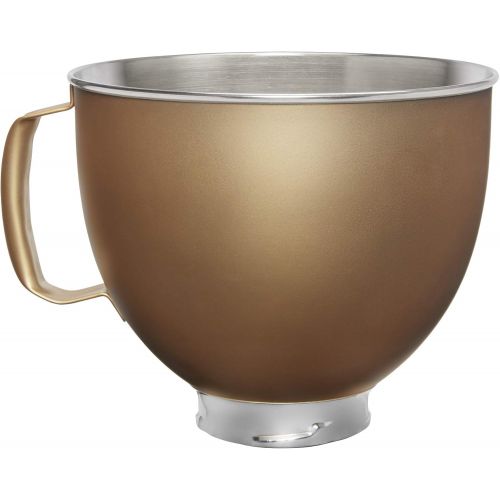 키친에이드 KitchenAid KSM5SSBVG Custom Stand Mixer Bowl, 5 quart, Victoria Gold Painted Stainless Steel