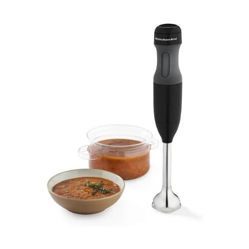 키친에이드 KitchenAid KHB1231OB 2-Speed Hand Blender, Onyx Black