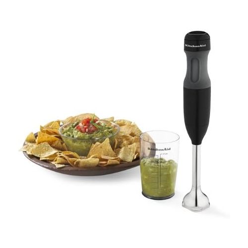 키친에이드 KitchenAid KHB1231OB 2-Speed Hand Blender, Onyx Black