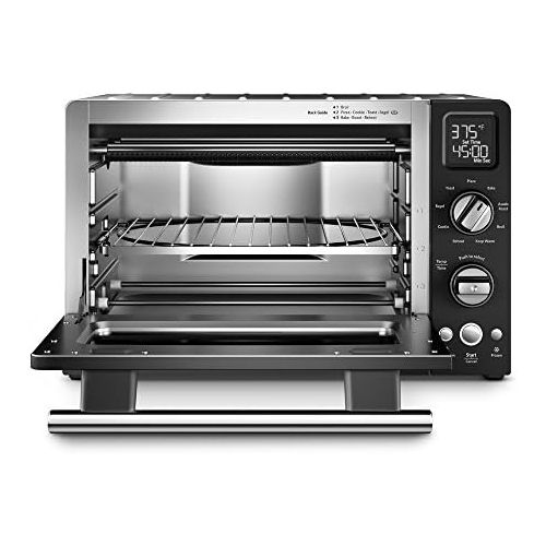 키친에이드 KitchenAid KCO275OB Convection 1800W Digital Countertop Oven, 12, Onyx Black