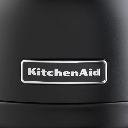 키친에이드 KitchenAid 1.25-Liter Electric Kettle, Black Matte