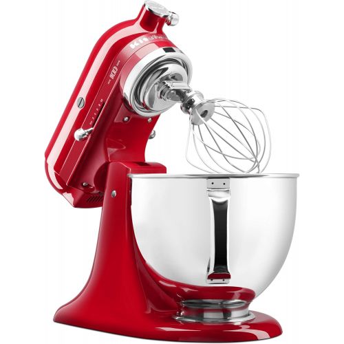 키친에이드 KitchenAid KSM180QHSD 100 Year Limited Edition Queen of Hearts Stand Mixer, Passion Red