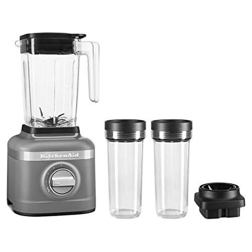 키친에이드 KitchenAid KSB1332YDG K150 Blender, 48 oz, Matte Charcoal Gray