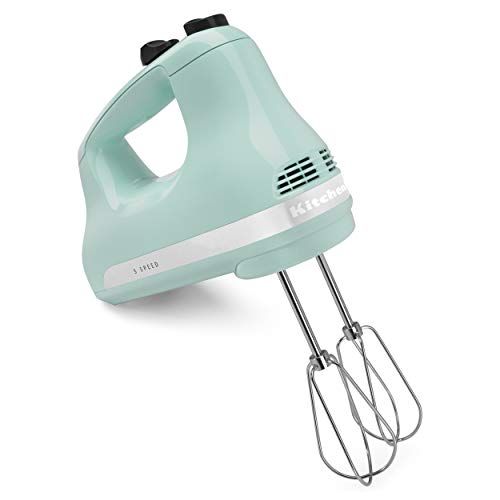 키친에이드 KitchenAid KHM512IC 5-Speed Ultra Power Hand Mixer, Ice Blue