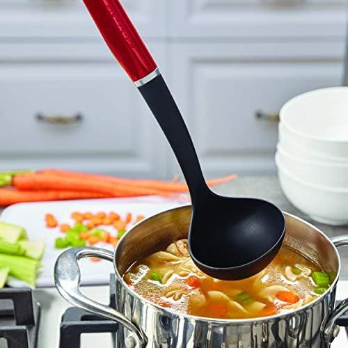 키친에이드 KitchenAid KE006OHERA Classic Soup Ladle, One Size, Red 2