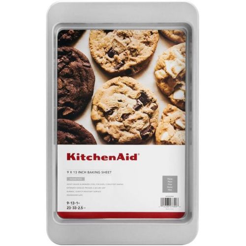 키친에이드 KitchenAid - KE952OSNSA KitchenAid Nonstick Baking Sheet, 9x13-Inch, Silver