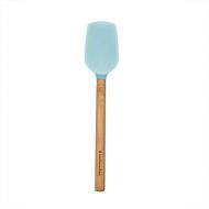 KitchenAid Universal Bamboo Handle Spoon Spatula, 11-Inch, Aqua