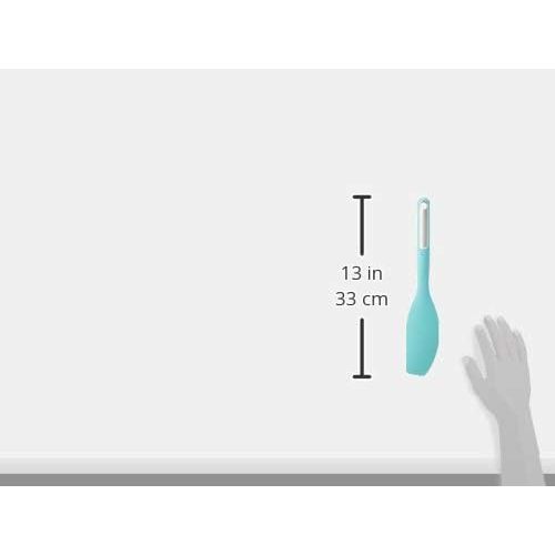 키친에이드 KitchenAid Silicone Mixer Spatula, 12.6 inches, Aqua Sky