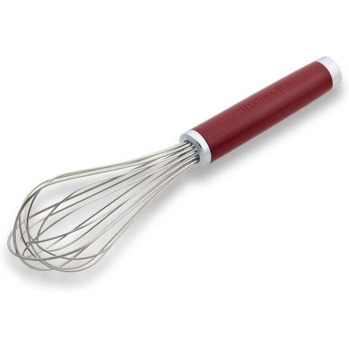 키친에이드 KitchenAid Classic Utility Whisk, 10.5-Inch, Red