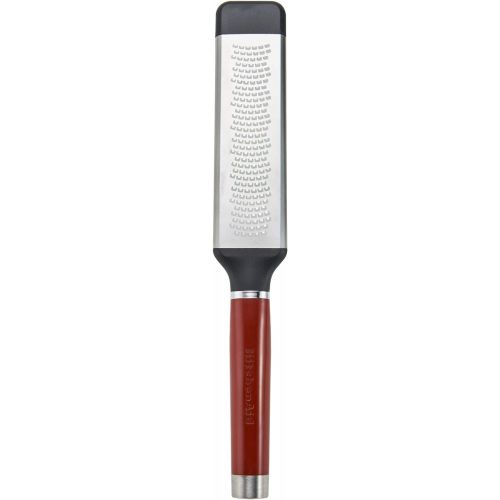 키친에이드 KitchenAid Gourmet Etched Fine Grater, One Size, Red