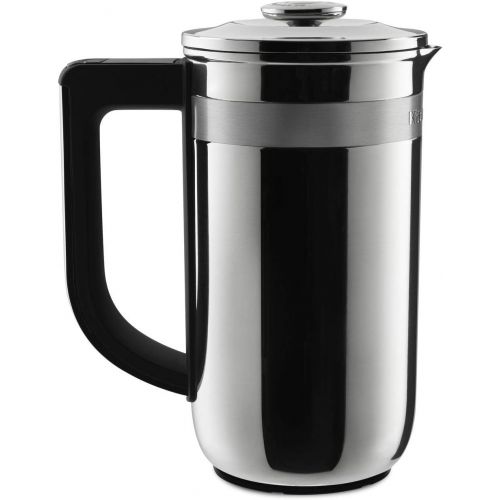 키친에이드 KitchenAid KCM0512SS Precision Press Coffee Maker, Stainless Steel