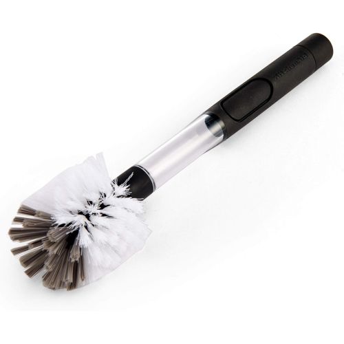 키친에이드 KitchenAid Soap Dispensing Bottle Brush, one size, Black/White