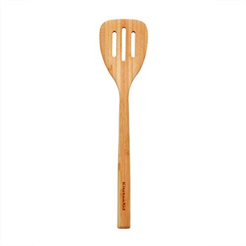 키친에이드 KitchenAid Universal Bamboo Slotted Turner, 12-Inch