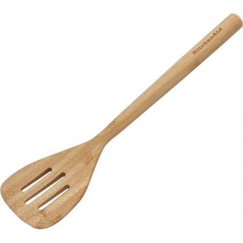 키친에이드 KitchenAid Universal Bamboo Slotted Turner, 12-Inch