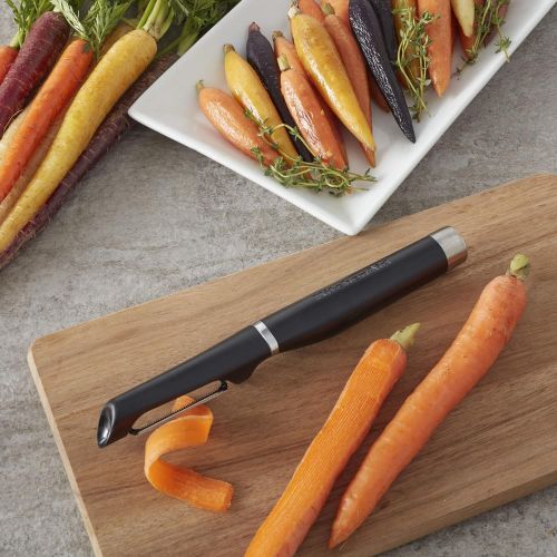 키친에이드 KitchenAid Gourmet Euro Peeler, 8.7-Inch, Black