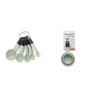 KitchenAid KE058OHPIA Classic Measuring Cups, Set of 4 and Classic Measuring Spoons, Set of 5, Pistachio/Black