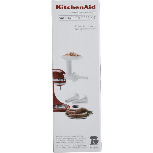키친에이드 KitchenAid Stand Mixer Attachment, 2 tubes, White