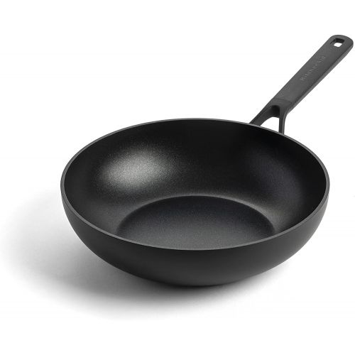 키친에이드 KitchenAid Classic Wok, Non-Stick Aluminium Open Wok with Stay-Cool Handle - Induction, Oven & Dishwasher Safe - 28 cm