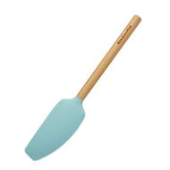 KitchenAid Universal Bamboo Handle Mixer Spatula, One size, Aqua Sky