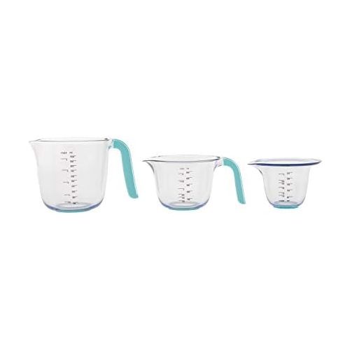 키친에이드 KitchenAid Universal Measuring Jugs, Set of 3, Aqua Sky