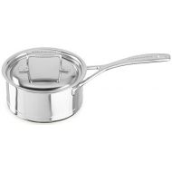 KitchenAid KCC720PSST Professional Stainless Steel 3-Quart 8 Saucepan with Lid 7-Ply