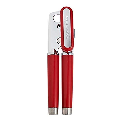 키친에이드 KitchenAid Gourmet Multifunction Can Opener / Bottle Opener, 8.36-Inch, Passion Red