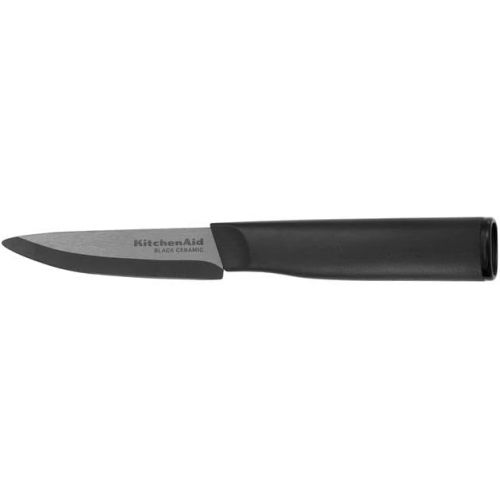 키친에이드 KitchenAid Classic Ceramic Paring Knife, 3.5-Inch, Black