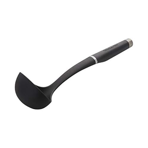 키친에이드 KitchenAid Gourmet Nylon Ladle, One Size, Black