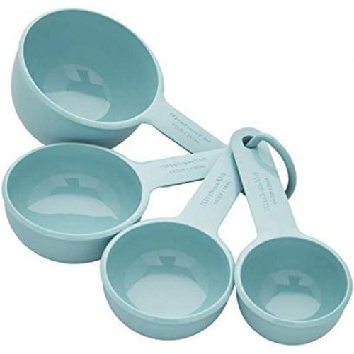키친에이드 KitchenAid Measuring Cups, Set Of 4, Aqua Sky