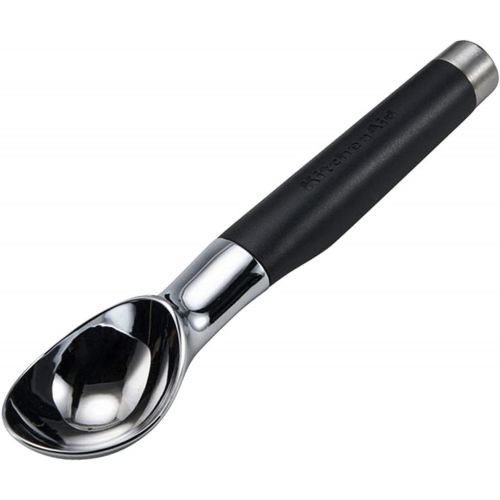 키친에이드 KitchenAid Gourmet Ice Cream Scoop, One Size, Matte Black