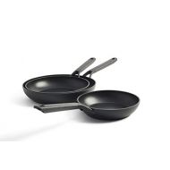 KitchenAid Classic Frying Pan Set, Non-Stick Aluminium Pans with Stay Cool Handle - Induction, Oven & Dishwasher Safe - 20/24/28 cm