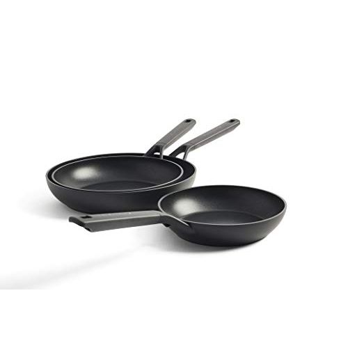 키친에이드 KitchenAid Classic Frying Pan Set, Non-Stick Aluminium Pans with Stay Cool Handle - Induction, Oven & Dishwasher Safe - 20/24/28 cm
