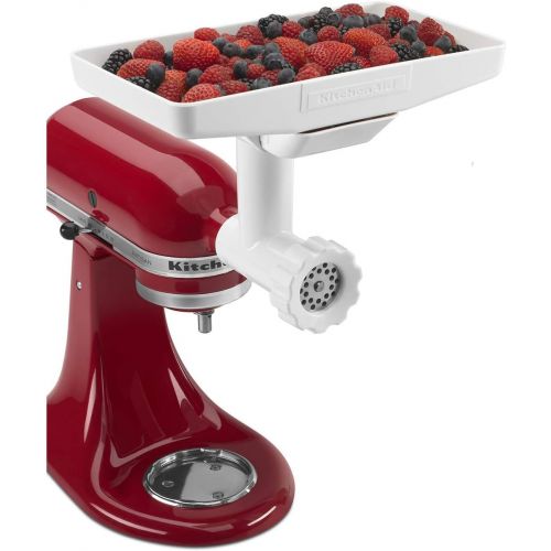 키친에이드 KitchenAid KN12AP Stand Mixer Attachment Pack 3 with Food Grinder, Citrus Juicer and Sausage Stuffer