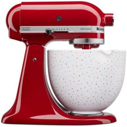 키친에이드 KitchenAid Ceramic Bowl 5-Quart Mixer- Confetti Sprinkle