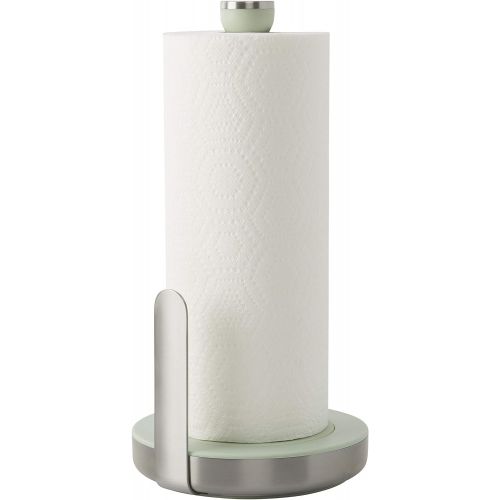 키친에이드 KitchenAid Classic Stainless Steel Paper Towel Holder, 13-Inch, Pistachio