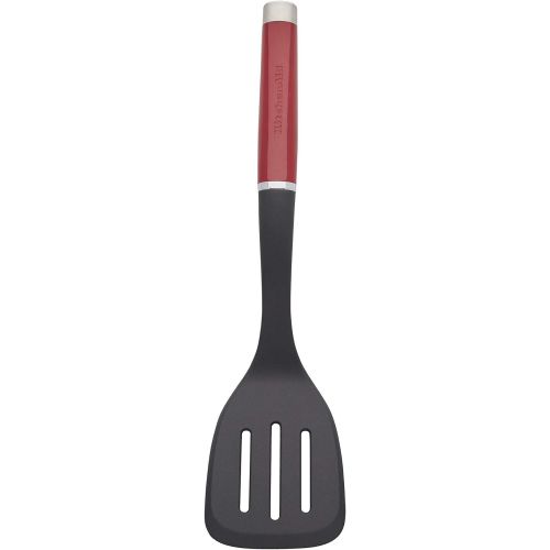 키친에이드 KitchenAid Gourmet Nylon Slotted Turner, one size, Matte Red