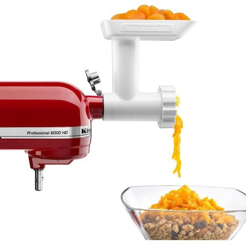 키친에이드 KitchenAid Stand Mixer Attachment Pack 1 with Food Grinder, Fruit & Vegetable Strainer, and Rotor Slicer & Shredder