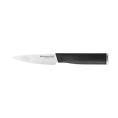 키친에이드 KitchenAid Classic Paring Knife, 3.5-Inch, Black