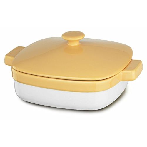 키친에이드 KitchenAid Streamline Ceramic 2.8-Quart Casserole Bakeware - Buttercup