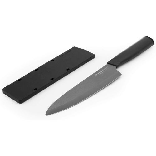 키친에이드 KitchenAid Classic Ceramic Chef Knife, 6-Inch, Black