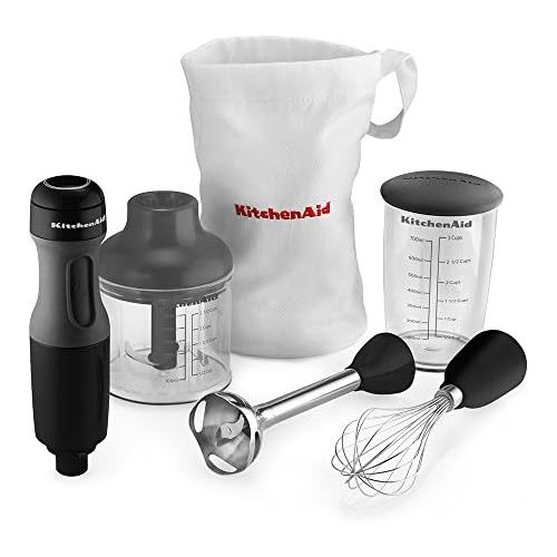 키친에이드 KitchenAid KHB2351OB 3-Speed Hand Blender - Onyx Black