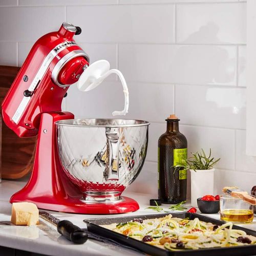 키친에이드 KitchenAid KSM5SSBQB 5QT SS Stand Mixer Bowl, 5 quart, Quilted Stainless Steel