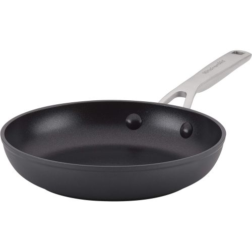 키친에이드 KitchenAid Hard Anodized Induction Nonstick Fry Pan/Skillet, 8.25 Inch, Matte Black