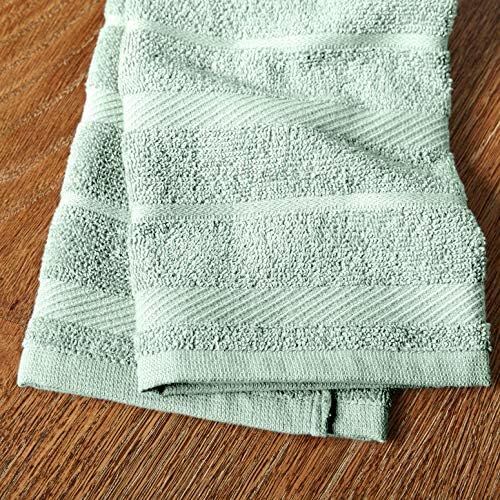 키친에이드 KitchenAid Albany Kitchen Towel Set, Set of 4, Pistachio 4 Count